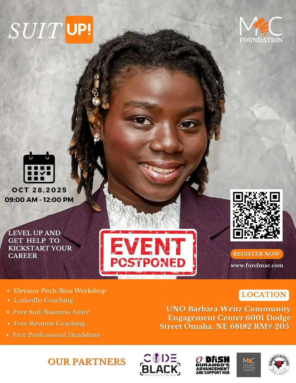 Postponed Suit Up 102825